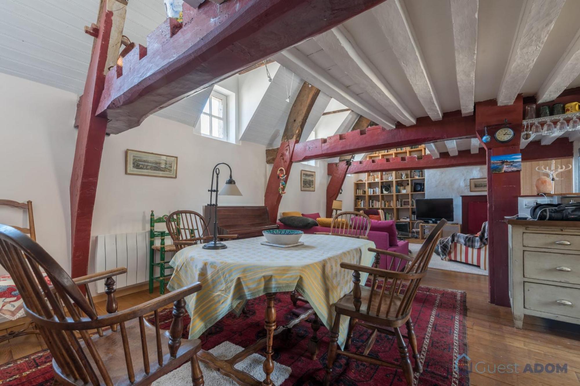 Logement De Charme Intramuros 생말로 외부 사진